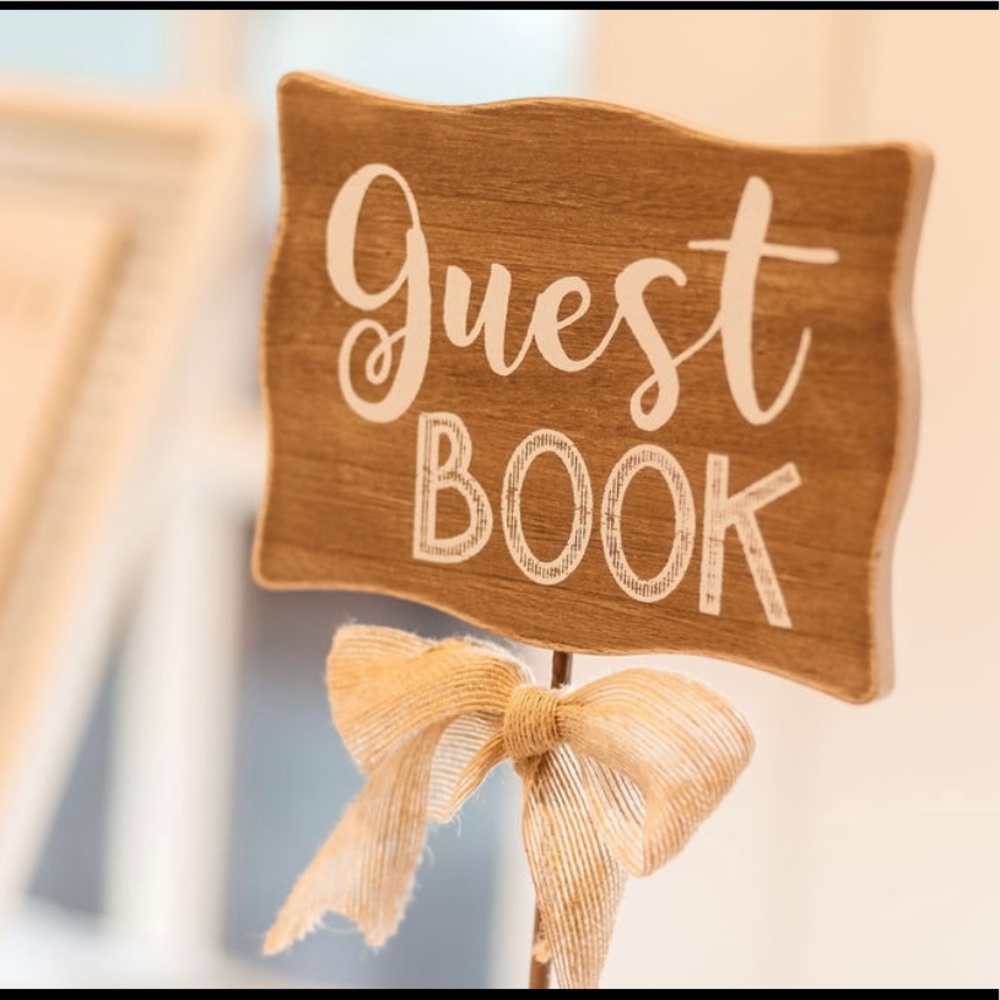 Guest Book Sign